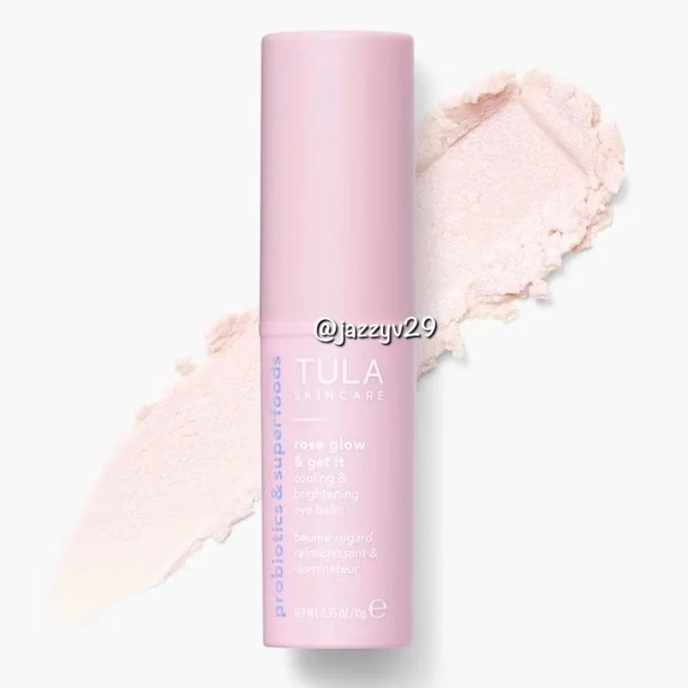 💗Tula Rose Glow & Get It Cooling & Brightening Eye Balm💗